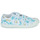 Shoes Girl Low top trainers Citrouille et Compagnie MINOT Flowers / Turquoise