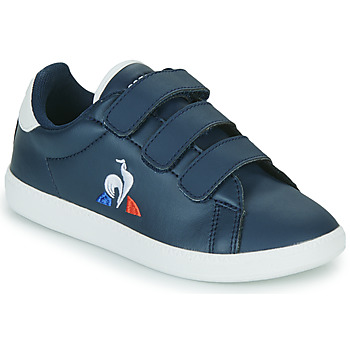 Shoes Children Low top trainers Le Coq Sportif COURTSET PS Marine