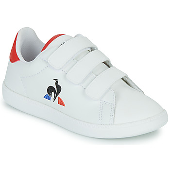 Shoes Children Low top trainers Le Coq Sportif COURTSET PS White