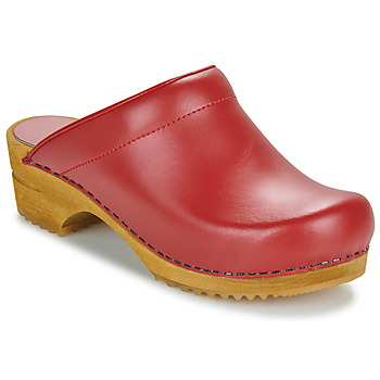 Shoes Women Clogs Sanita LOTTE Red