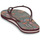 Shoes Women Flip flops Oxbow VITILIM Brown / Multicolour
