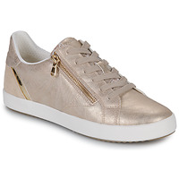 Shoes Women Low top trainers Geox D BLOMIEE Gold