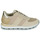 Shoes Women Low top trainers Geox D SPHERICA VSERIES Beige / Gold