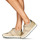 Shoes Women Low top trainers Geox D SPHERICA VSERIES Beige / Gold