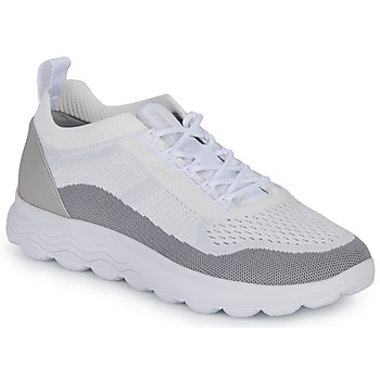 Shoes Men Low top trainers Geox U SPHERICA White / Grey / Silver