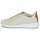 Shoes Women Low top trainers Geox D AERANTIS White / Camel
