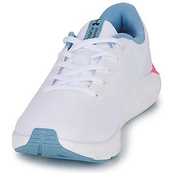 Under Armour UA W CHARGED PURSUIT 3 TECH White / Blue / Pink