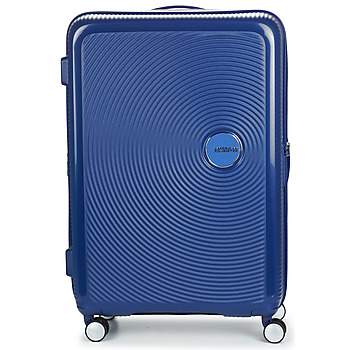 Bags Hard Suitcases American Tourister SOUNDBOX SPINNER 77/28 TSA EXP Marine