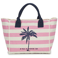Bags Women Shopper bags Banana Moon SETA LOHAN Pink / White