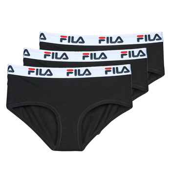 Underwear Women Knickers/panties Fila CULOTTES COTON X3 Black