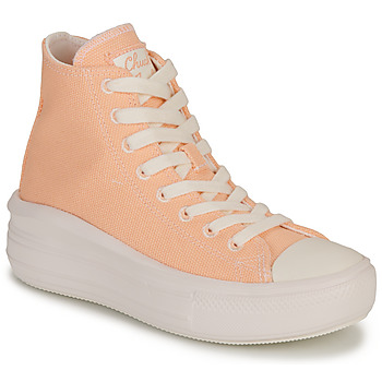 Shoes Women High top trainers Converse CHUCK TAYLOR ALL STAR MOVE-CONVERSE CITY COLOR Pink