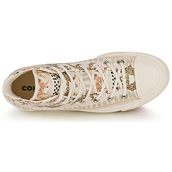 Converse CHUCK TAYLOR ALL STAR  LIFT-ANIMAL ABSTRACT White / Multicolour