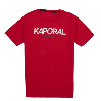 Clothing Boy short-sleeved t-shirts Kaporal PIRAN ESSENTIEL Bordeaux