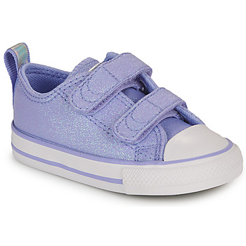 Shoes Girl Low top trainers Converse INFANT CONVERSE CHUCK TAYLOR ALL STAR 2V EASY-ON FESTIVAL FASHIO Violet
