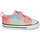 Shoes Girl Low top trainers Converse INFANT CONVERSE CHUCK TAYLOR ALL STAR 2V EASY-ON MAJESTIC MERMAI Multicolour