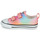 Shoes Girl Low top trainers Converse INFANT CONVERSE CHUCK TAYLOR ALL STAR 2V EASY-ON MAJESTIC MERMAI Multicolour