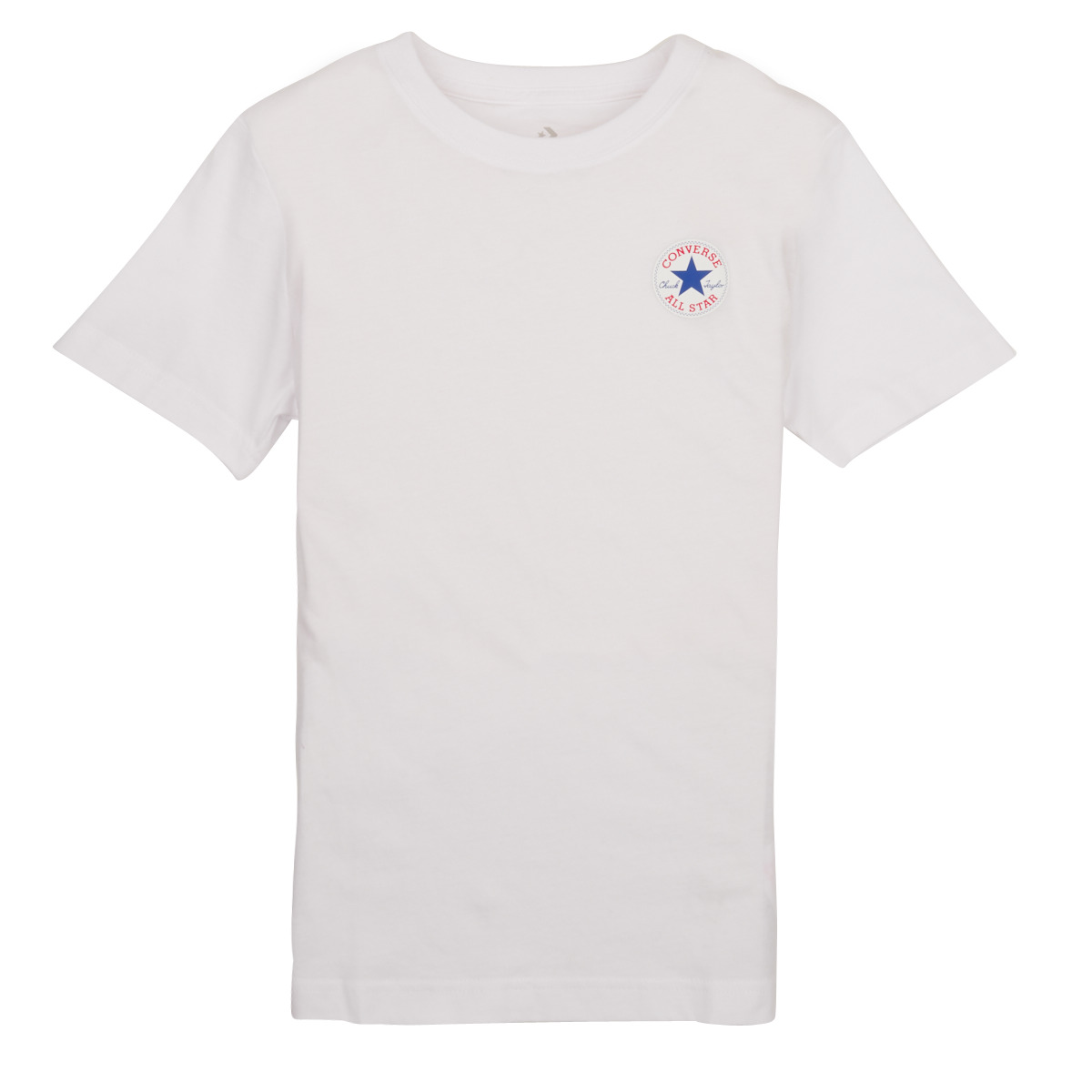 Clothing Boy short-sleeved t-shirts Converse SS PRINTED CTP TEE White