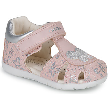 Shoes Girl Sandals Geox B ELTHAN GIRL C Pink
