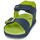Shoes Boy Sports sandals Geox J SANDAL FOMMIEX BOY Marine / Green
