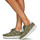 Shoes Women Low top trainers Regard GIEN V4 CANVAS KAKI Green