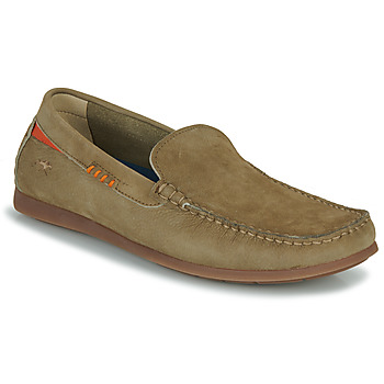 Shoes Men Loafers Fluchos TROY Beige / Orange