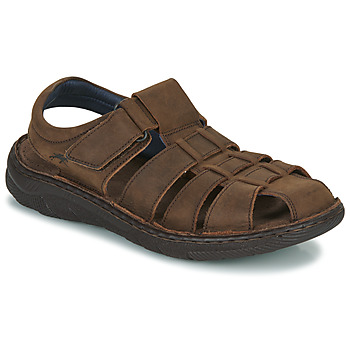 Shoes Men Sandals Fluchos KEOPS Brown