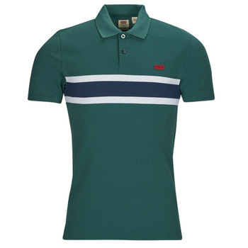 Clothing Men short-sleeved polo shirts Levi's SLIM HOUSEMARK POLO Green