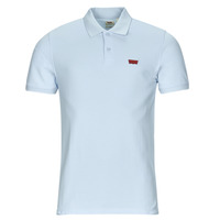 Clothing Men short-sleeved polo shirts Levi's SLIM HOUSEMARK POLO Blue / Clear