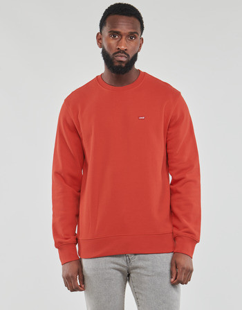 Clothing Men sweaters Levi's NEW ORIGINAL CREW Aura / Orange