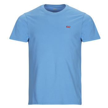 Clothing Men short-sleeved t-shirts Levi's SS ORIGINAL HM TEE Blue
