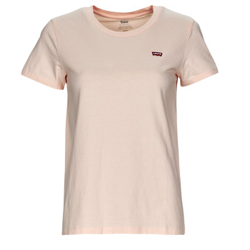 Clothing Women short-sleeved t-shirts Levi's PERFECT TEE Pearl / Blush