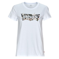 Clothing Women short-sleeved t-shirts Levi's THE PERFECT TEE Bw / Dark / Floral / Bright / White
