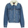 Clothing Women Denim jackets Levi's 90S SHERPA TRUCKER Blue