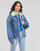 Clothing Women Denim jackets Levi's 90S SHERPA TRUCKER Blue
