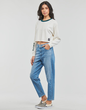Levi's GRAPHIC LS CROP REESE White