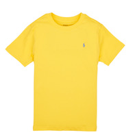 Clothing Boy short-sleeved t-shirts Polo Ralph Lauren SS CN-TOPS-T-SHIRT Yellow