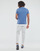 Clothing Men short-sleeved t-shirts Polo Ralph Lauren SSCNCMSLM1-SHORT SLEEVE-T-SHIRT Blue / Sky