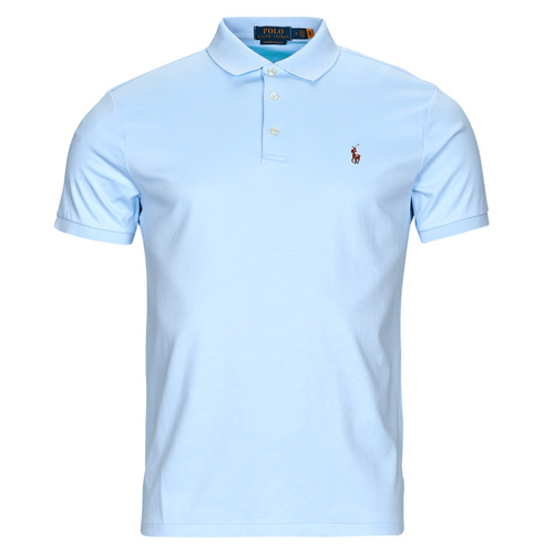 rødme nyse I modsætning til Polo Ralph Lauren POLO COUPE DROITE EN PIMA COTON Blue / Sky - Free  delivery | Spartoo NET ! - Clothing short-sleeved polo shirts Men  USD/$122.40