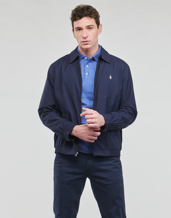 Clothing Men Blouses Polo Ralph Lauren BI-SWING VESTE MI-SAISON DOUBLEE Marine / French / Navy