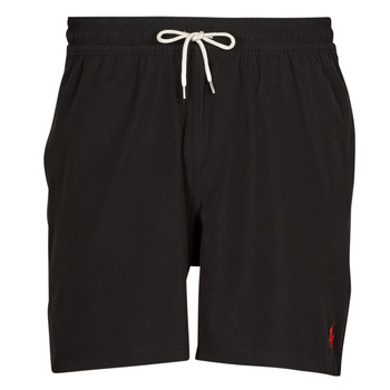 Clothing Men Trunks / Swim shorts Polo Ralph Lauren MAILLOT DE BAIN UNI EN POLYESTER RECYCLE Black /  black