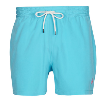 Clothing Men Trunks / Swim shorts Polo Ralph Lauren MAILLOT DE BAIN UNI EN POLYESTER RECYCLE Blue / Turquoise