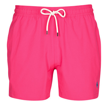 Clothing Men Trunks / Swim shorts Polo Ralph Lauren MAILLOT DE BAIN UNI EN POLYESTER RECYCLE Pink