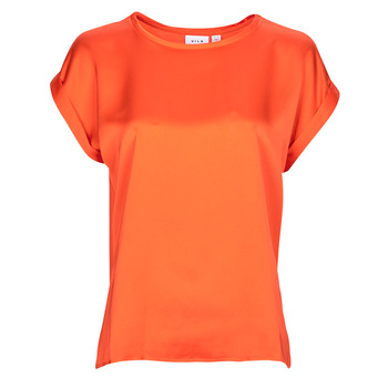 Clothing Women Blouses Vila VIELLETTE Orange