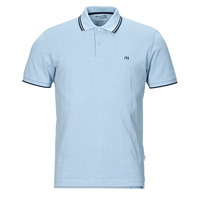 Clothing Men short-sleeved polo shirts Selected SLHDANTE SPORT Blue / Sky