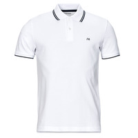 Clothing Men short-sleeved polo shirts Selected SLHDANTE SPORT White