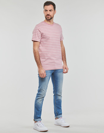 Selected SLHANDY STRIPE SS O-NECK TEE W Multicolour