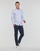 Clothing Men long-sleeved shirts Selected ETHAN MICRO MOTIF SLIM FIT Blue / Sky