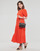 Clothing Women Long Dresses Desigual VEST_WEND Orange