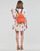 Clothing Women Short Dresses Desigual VEST_BELGICA-LACROIX White / Multicolour