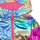 Clothing Girl Blouses Desigual CHAQ_RAINBOW Multicolour